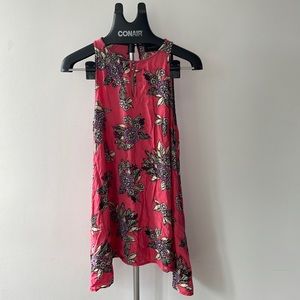Minkpink high neck mini floral dress